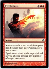 Pyrokinesis 32 U Duel Decks: Heroes vs. Monsters Magic the Gathering MTG LP