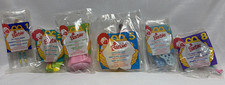 LOT of 6 Barbie - 1994 McDonald's Happy Meal Toys - 1,2,3,5,7,8