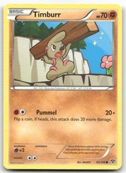 Timburr 65/146 XY Base Set Common
