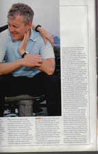 David on his father Jeremy Brett