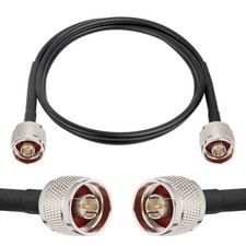 3FT N Male to N Male Coax Extension Cable RG58 50 Ohm Compatible Amplifier