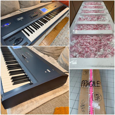 ☆ピアノタッチ☆　コルグ　Korg Triton extreme 88鍵 Korg Triton EXTREME 88 key Synthesizer + Awesome + FAST-SAFE