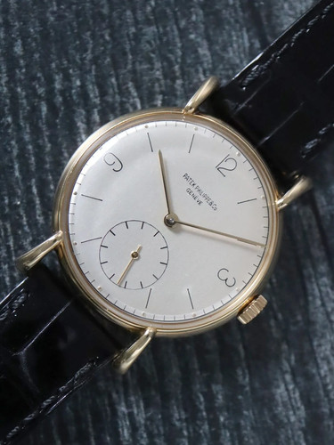 J41598: Patek Philippe Vintage 1940's Calatrava, Ref. 1543, Si...