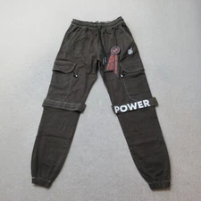 KARE Combat Trousers Mens XS Brown Casual Streetwear Joggers Power NWT