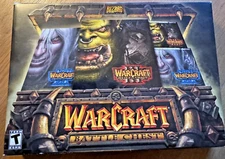 WarCraft III Battle Chest + Expansion Pack (PC, 2003) - Both Discs and All Book