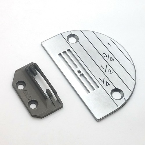 Juki DDL Needle Plate #147150LG & Feeder Set 1#49057 - 第 1/1 張圖片