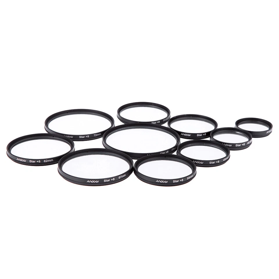 Andoer 67mm Filter Set  & CPL Filter & Star8 Filter & Bag for Canon  Q2F8 - Image 4 of 4