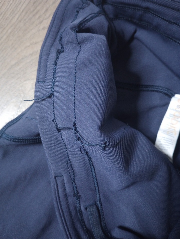 Lot Of 4 Lululemon Yoga Pants Three Sz 4, One Sz 6 Gently Used Blue