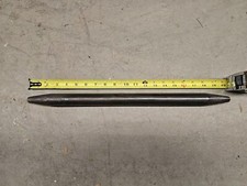 UNBRANDED BULL / DRIFT PIN 1-1/4" X 20" LONG 5/8" ENDS DUAL TAPERED KLEIN IRON