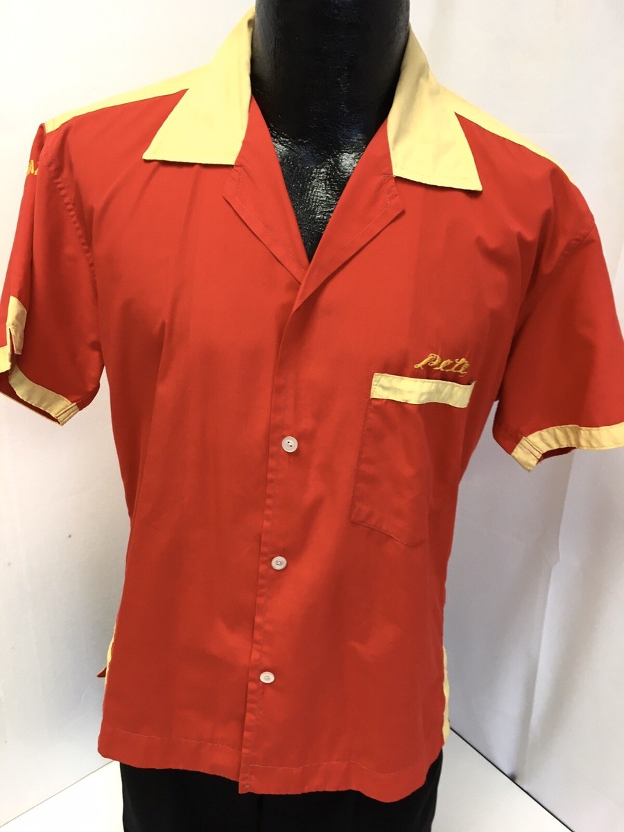 Vtg 50 60's Rockabilly Military Embroidered USMC US Marines