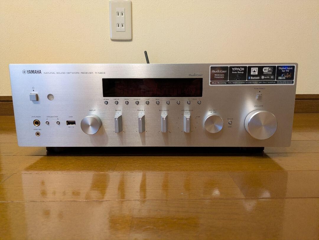 yyaoue YAMAHA R-N803 [S:シルバー] Yamaha R-N803 Network Amplifier Record Receiver Silver Good | eBay