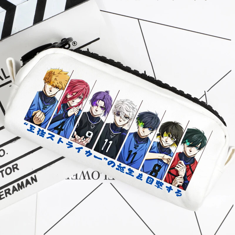 Anime BLUE LOCK Nagi Seishiro Storage Bag Pencil Box Pencilcase