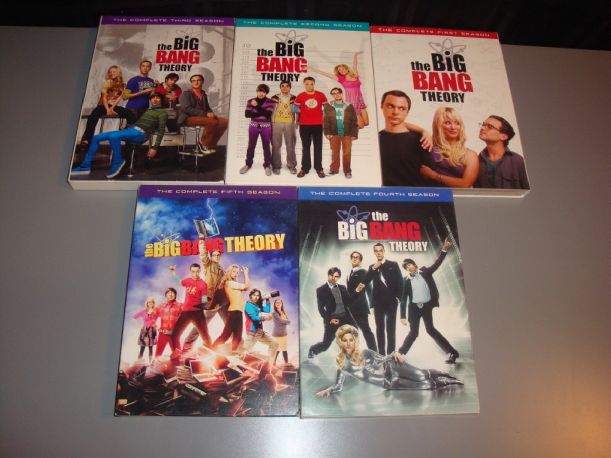 Big Bang Theory Seasons 1-9 TV Series DVD Lot Comedy Jim Parson