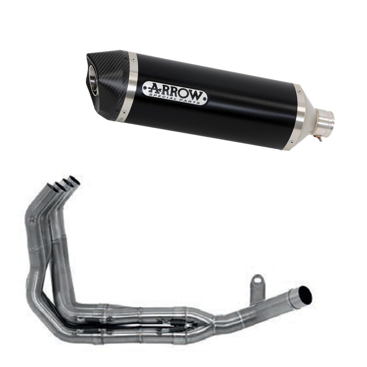 Ninja J125 Pcx 125 Kawasaki J125 Arrow Exhaust Urban Aluminum Dark