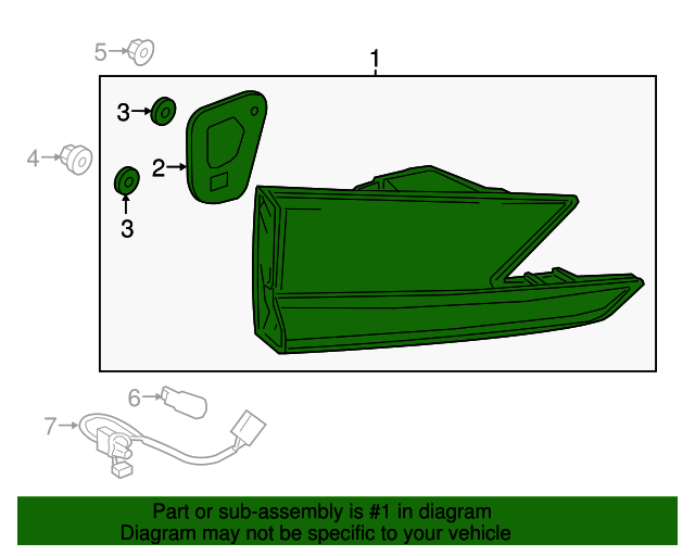 Trunk Lid Kit | LEXUS IS BASE 2019 Trunk Lid Kit | LEXUS IS BASE 2019
