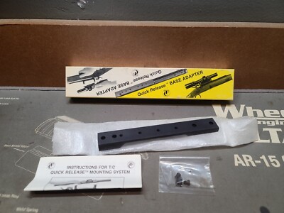 Thompson Center TC Quick Release Scope Base Adaptor No. 9989 FN 78 SCOPE BASE A