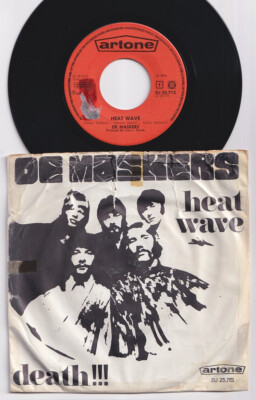 De MASKERS * Heat Wave * 1967 Dutch HEAVY PSYCH FREAKBEAT MOD 45 * Listen!