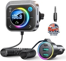 Receptor Bluetooth del adaptador auxiliar del coche de Bluetooth 5.4 para la m s