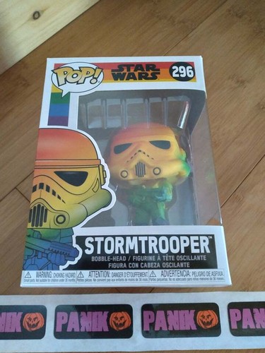 Funko Pop Pride Rainbow Star Wars Stormtrooper #296 - Bild 1 von 4