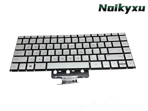 New HP 14-dk1032wm 14-dk1022wm 14-dk1035wm 14-dk1025wm Backlit Keyboard Silver