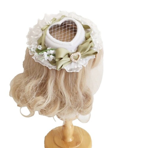 5148 Women\'s Organza Church Fascinator Hair Clip Bridal Wedding Tea Party Amazon.com: ORIDOOR Women Hats Headband Hairpin Organza  main image 4