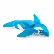 Whale Pool Float - Inflatable Animal Ride-on - Swimming Water Toys for Kids