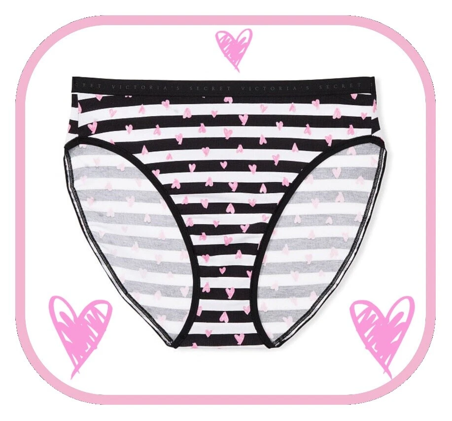 Bragas De Rayas Negro para Mujeres