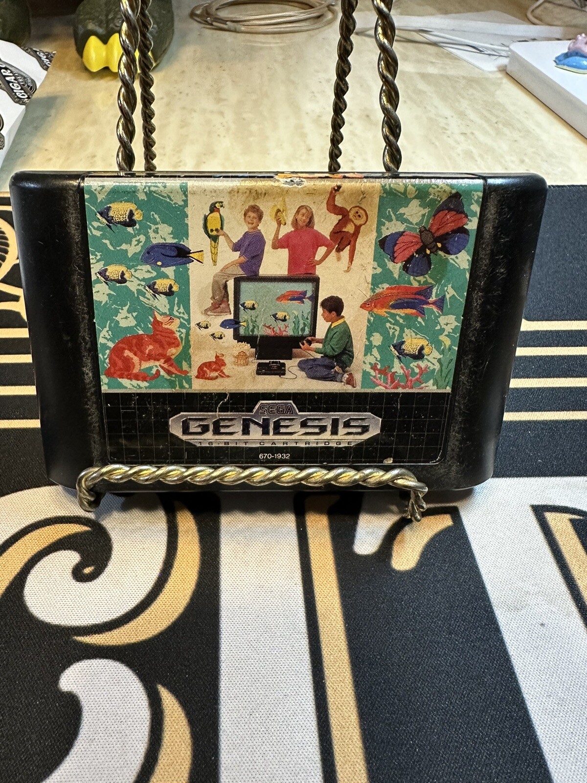 Art Alive Sur Sega Megadrive (Jap) – Jeu Vidéo Complet – Très Bon état