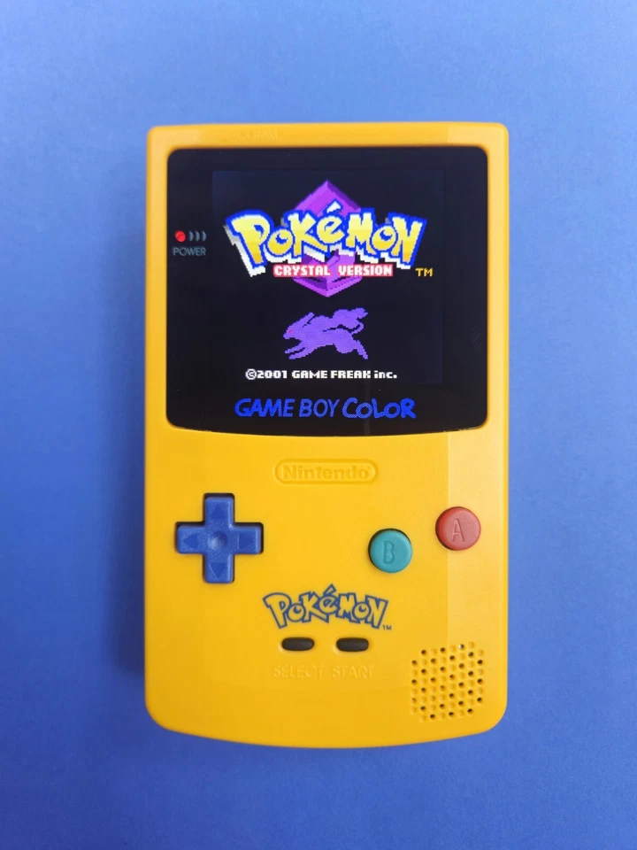 Modded GameBoy Color Edición Pokemon Laminado XL OLED CON EXTRAS Foto 2 de 3