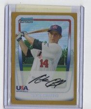 NICK CIUFFO 2011 Bowman Chrome Draft USA Gold Refractor Rookie #/50