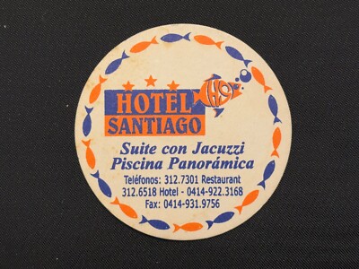 Hotel Santiago Suite con Jacuzzi Piscina Panoramica Single Sided Coaster