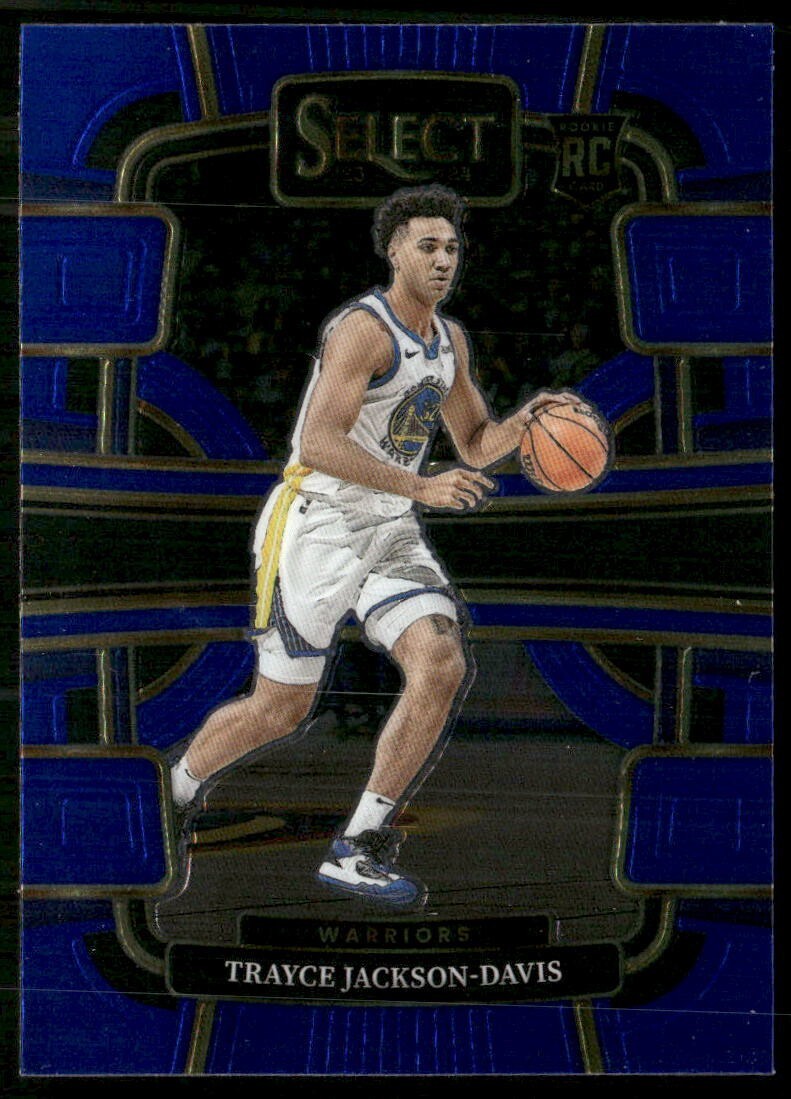 2023-24 Panini Select - Concourse Blue #84 Trayce Jackson-Davis (RC)