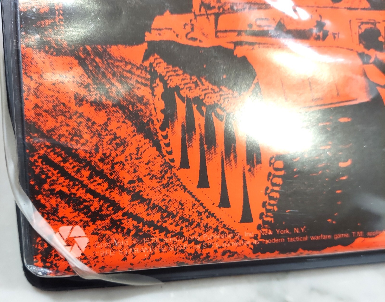 RARE SPI 1973 RED STAR/WHITE STAR COMBAT EUROPE WAR GAME UNPUNCHED COMPLETE TRAY