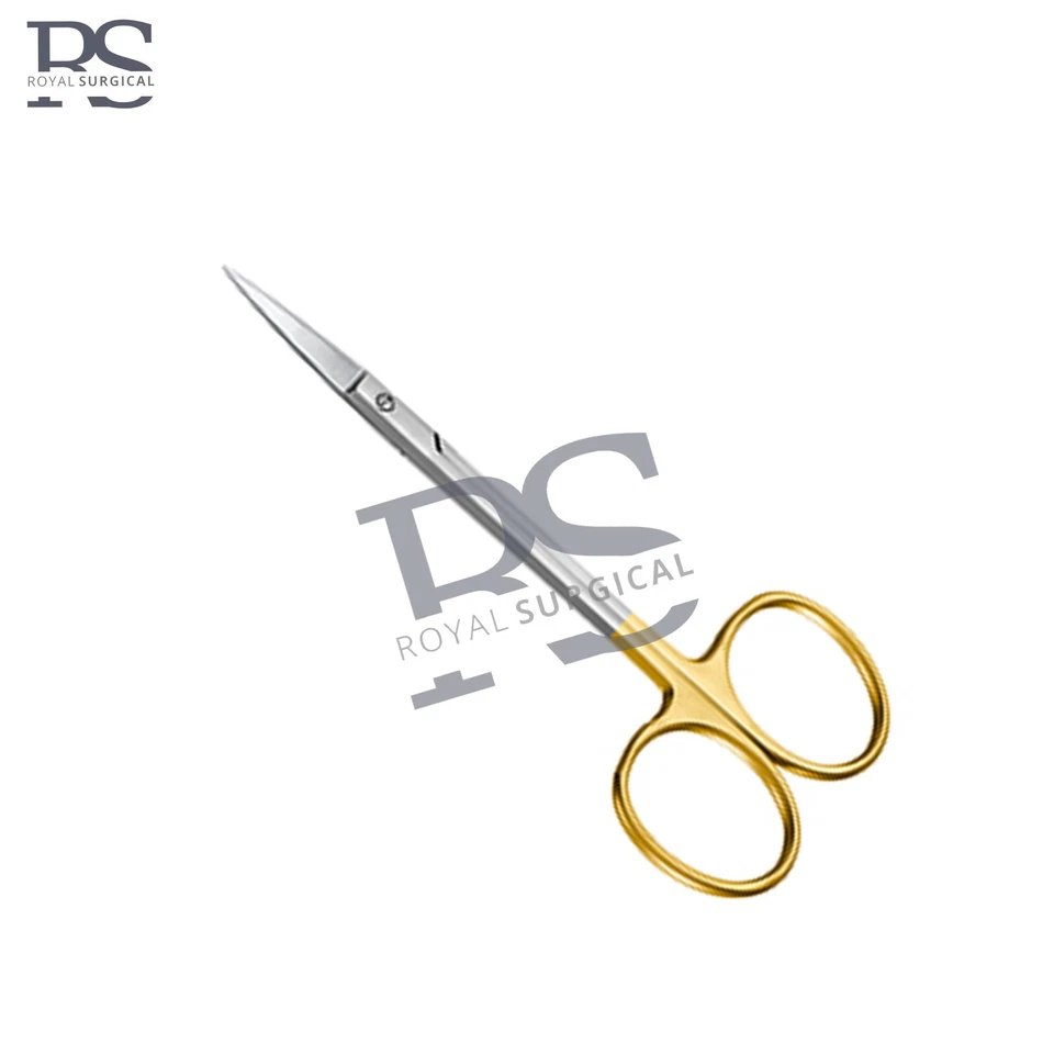 Instrumentos dentales quirúrgicos rectos de 4,5" tijeras para tejido de goma de iris grado TC O Foto 2 de 4