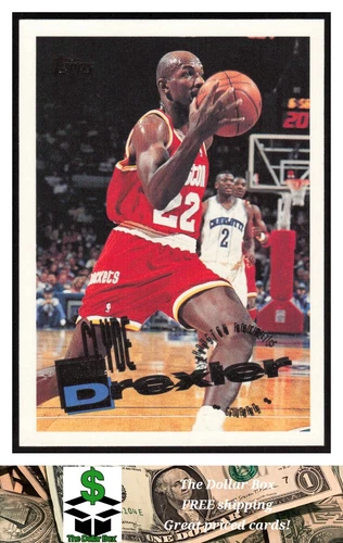 1995 Topps Basketball Clyde Drexler #160 PSA 9