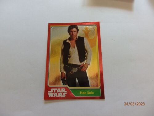 HAN SOLO - JOURNEY TO STAR WARS THE FORCE AWAKENS - MIRROR FOIL CARD 163 - Picture 1 of 2