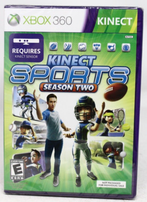 Kinect Sports: Season Two (Microsoft Xbox 360, 2011) - New Sealed - See desc.
