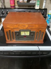 Crosley CR704 PA Musician 3 - Speed Turntable 5 - in - 1 Entertainment Center