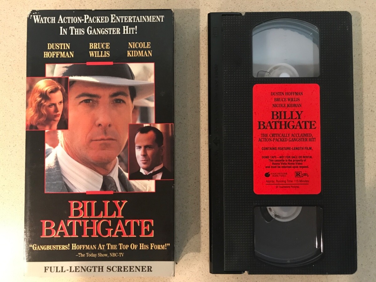 Billy Bathgate (VHS, 1992) Dustin Hoffman, Nicole Kidman - Full