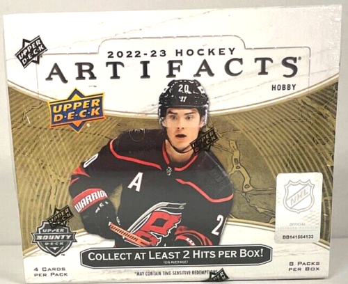 2022-23 Upper Deck Artifacts Hockey Factory Sealed Hobby Box