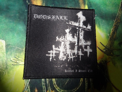 Dødsfall Dodsfall Patch Black Metal Funeral Fog 1349 Nordjevel 666