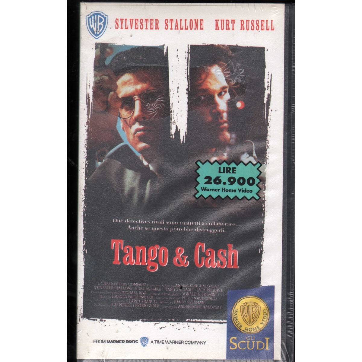 Tango E Cash VHS Koncalovsky, Magnoli Univideo - PIV11951 Sealed