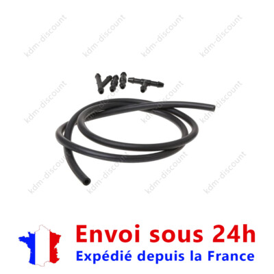 Universal Windscreen Washer Nozzle – Black – Fits Peugeot, Citroen, Renault, VW, Škoda – 4pcs