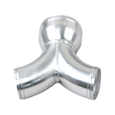 CXRacing Aluminum Y Pipe Tube Dual 2.5" to 3.5" Intake Turbo Intercooler Piping