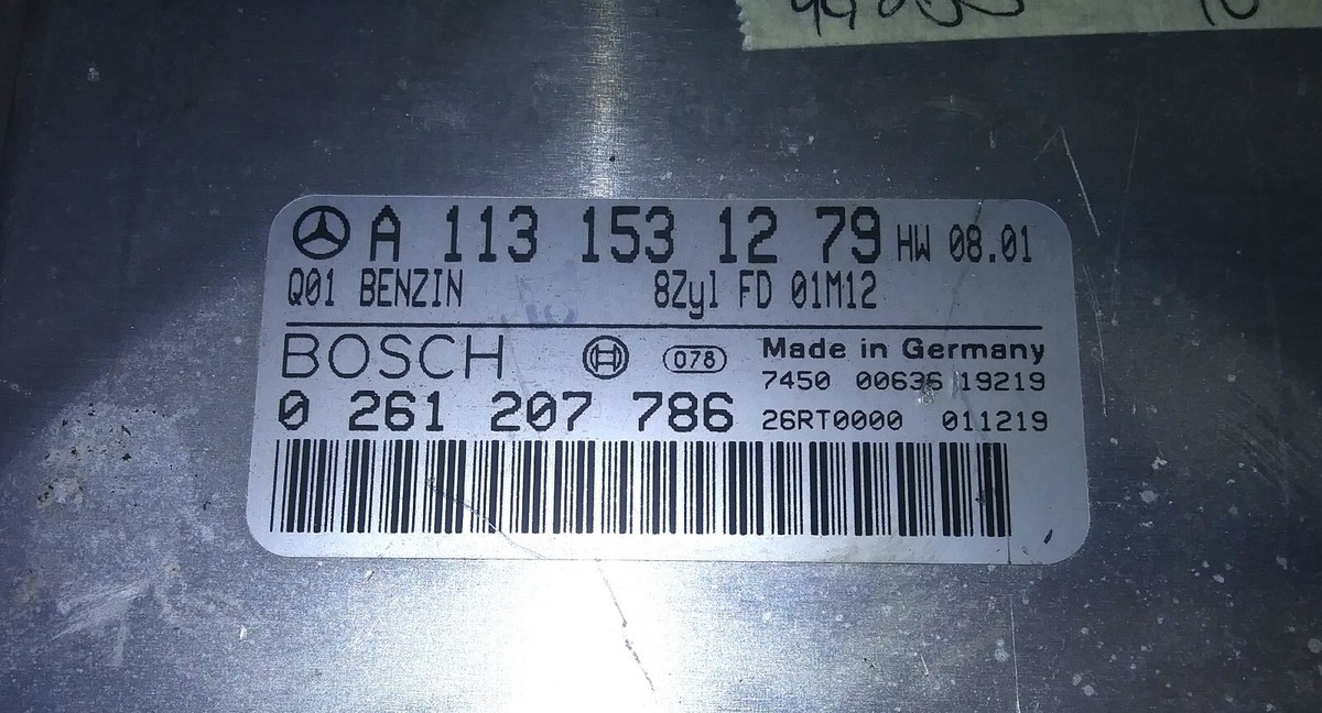A 113 153 12 79 ecm ecu computer 2001-2005 Mercedes-Benz S500 | eBay