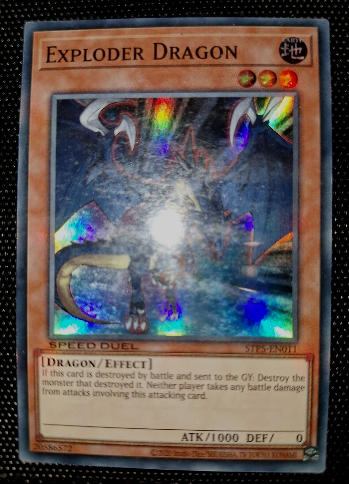 YU-GI-OH! Exploder Dragon STP5 - EN011 Super Rare Near Mint Speed Duel ...