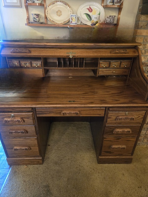 Big Executive Rolltop Desk