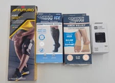 Lot of 4 Feet, Hand, and Joint Support Products