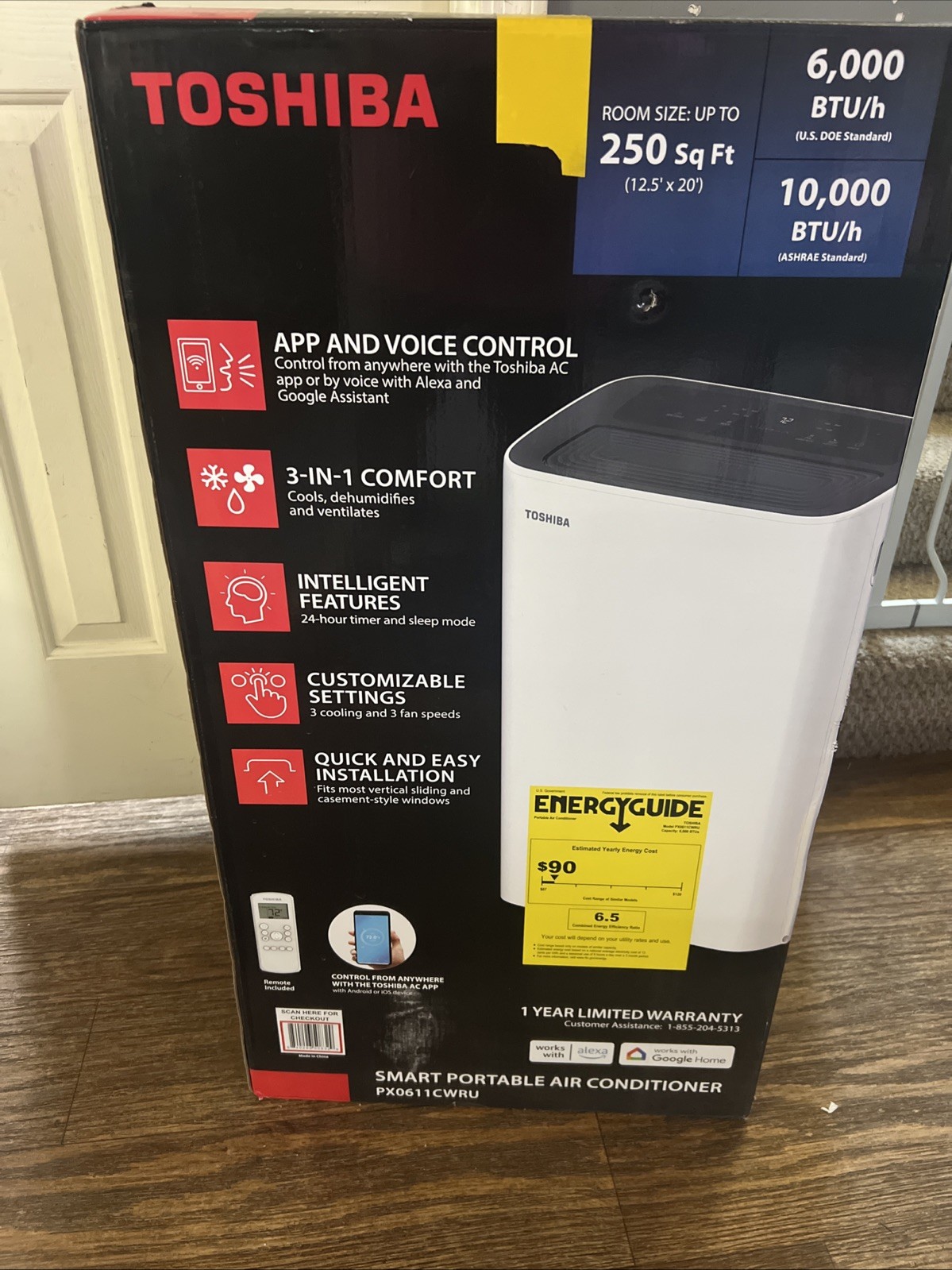 Toshiba 6000 Btu Air Conditionernull
