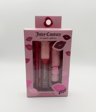 Juicy Couture Luscious Lips Set, Velvet Liner~Satin Lipstick~High Shine Gloss